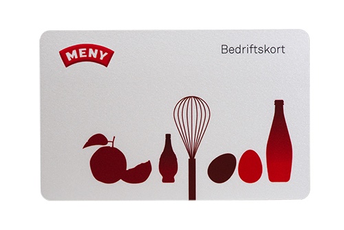Card meny